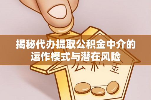 晋源揭秘代办提取公积金中介的运作模式与潜在风险